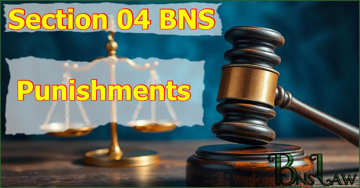 Section 4 BNS: Punishments